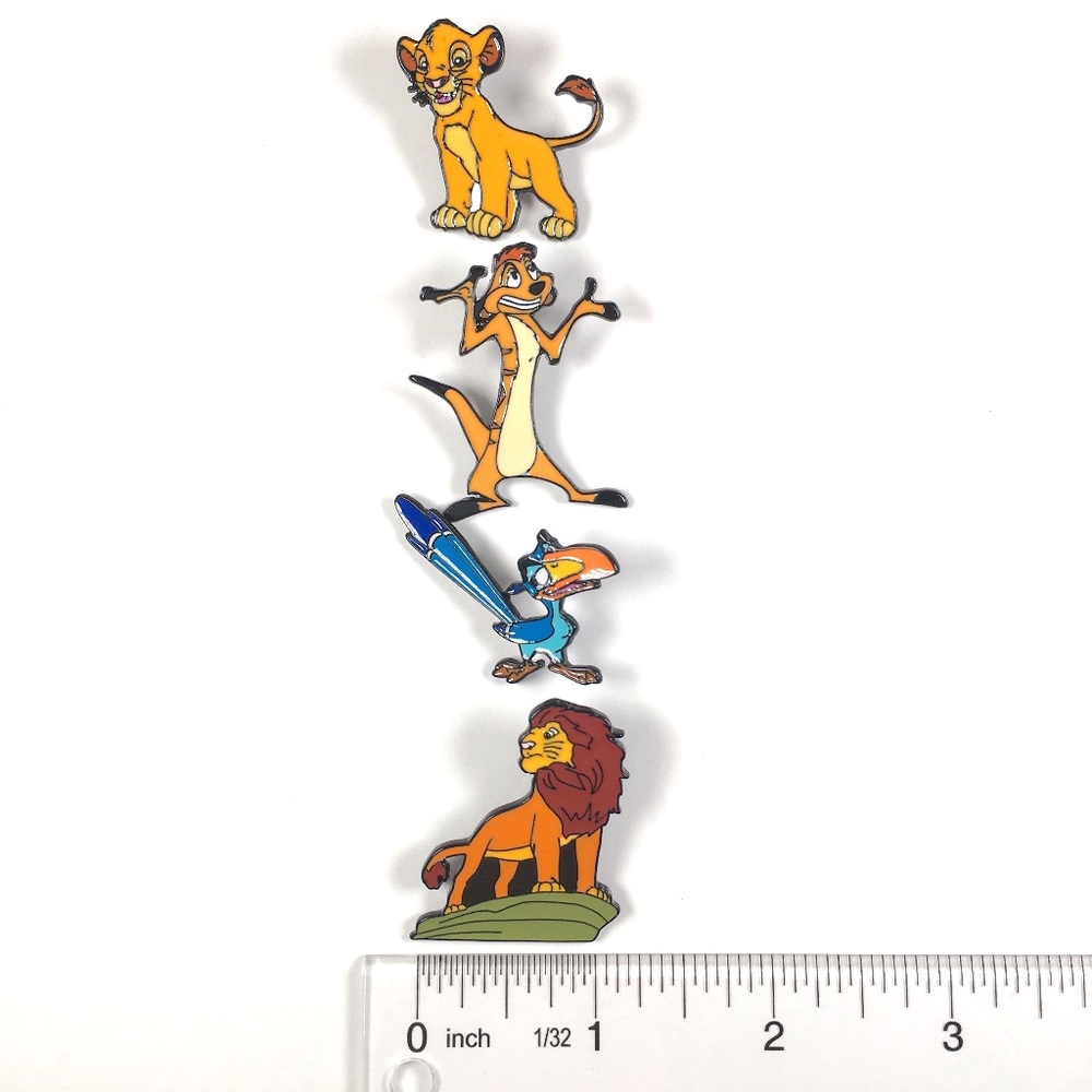 Lion King Collector Brooch/Backpack Pin Set (4) - Picture 5 of 7